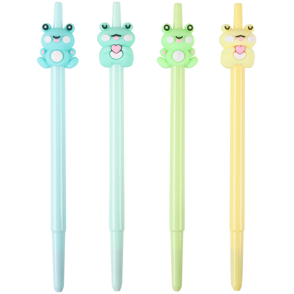 Frog Retractable Gel Pen - Freshie & Zero Studio Shop