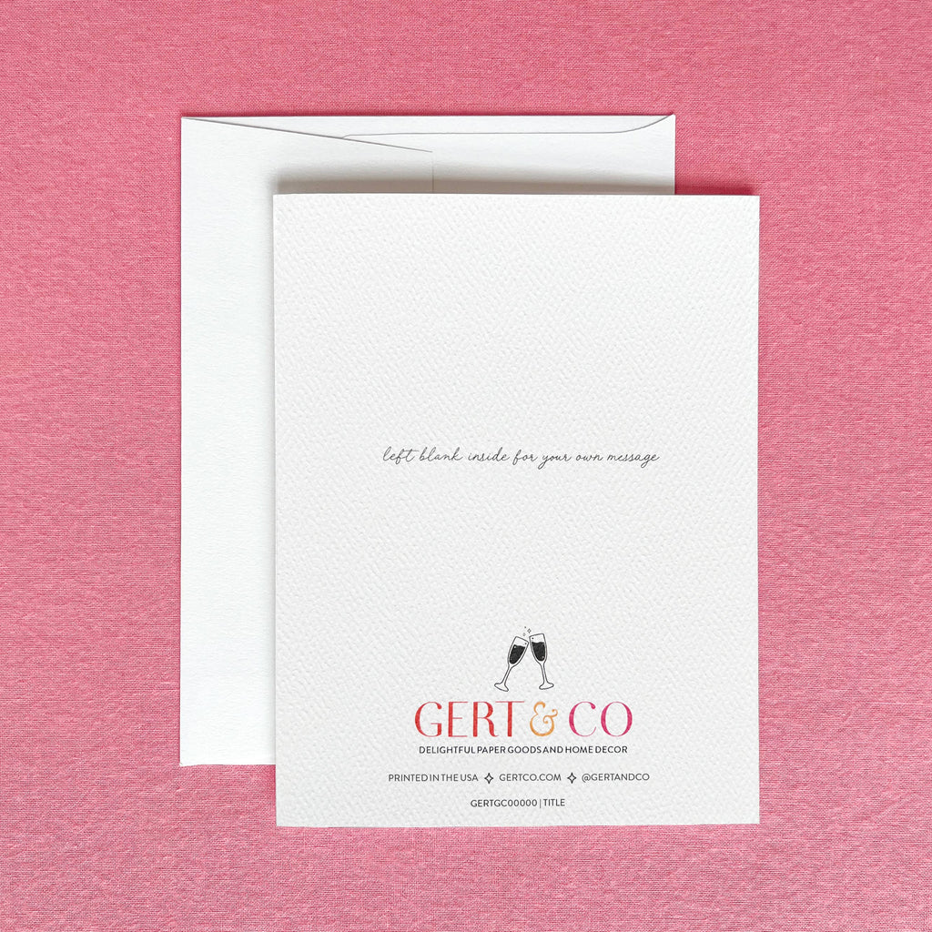 Thanks for Being Like a Dad to Me Greeting Card - Freshie & Zero Studio Shop