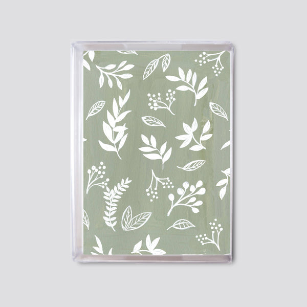 Mini Boxed Set of 8 Botanical Cards - Freshie & Zero Studio Shop