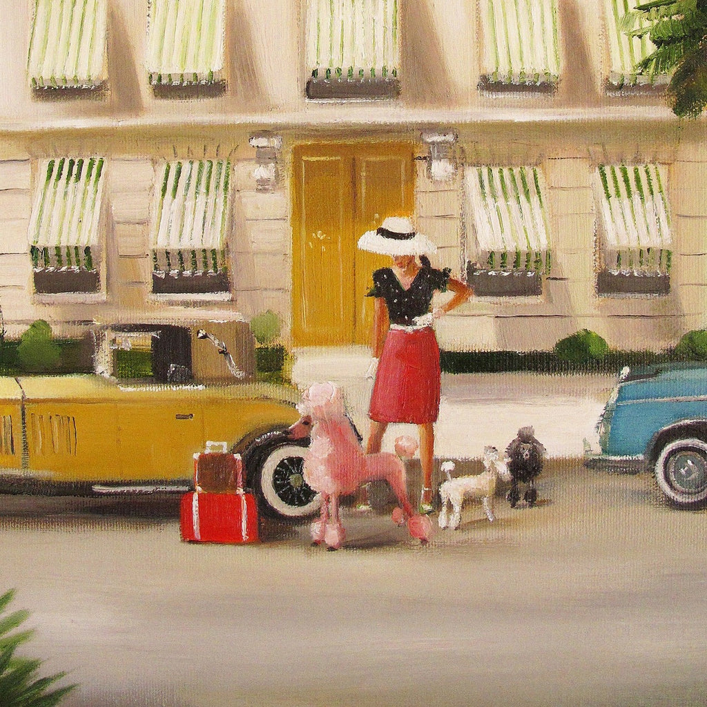 Janet Hill Art Print: That Summer in Monte Carlo 11.5"x16" - Freshie & Zero Studio Shop