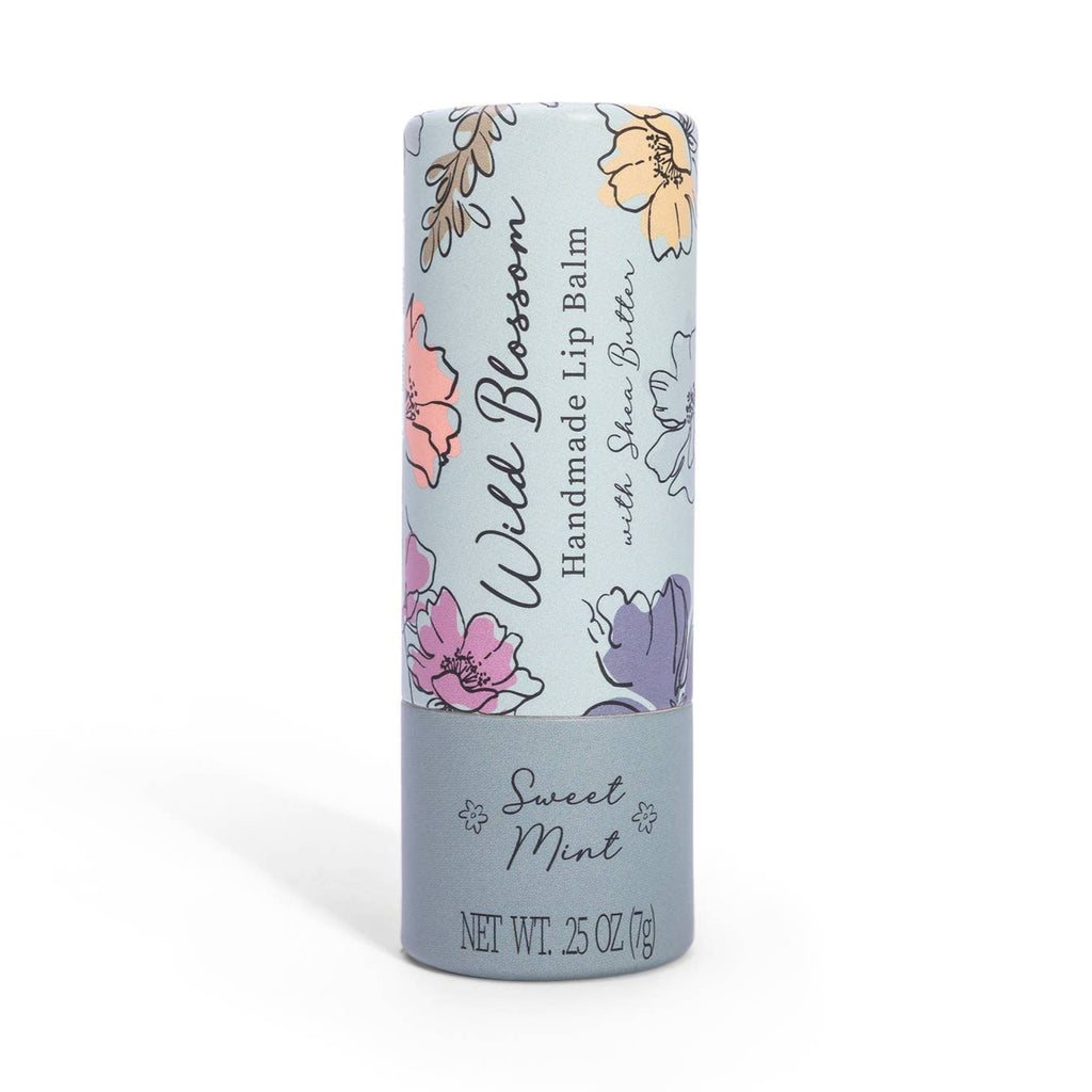 Wild Blossom Lip Balm - Sweet Mint - Freshie & Zero Studio Shop