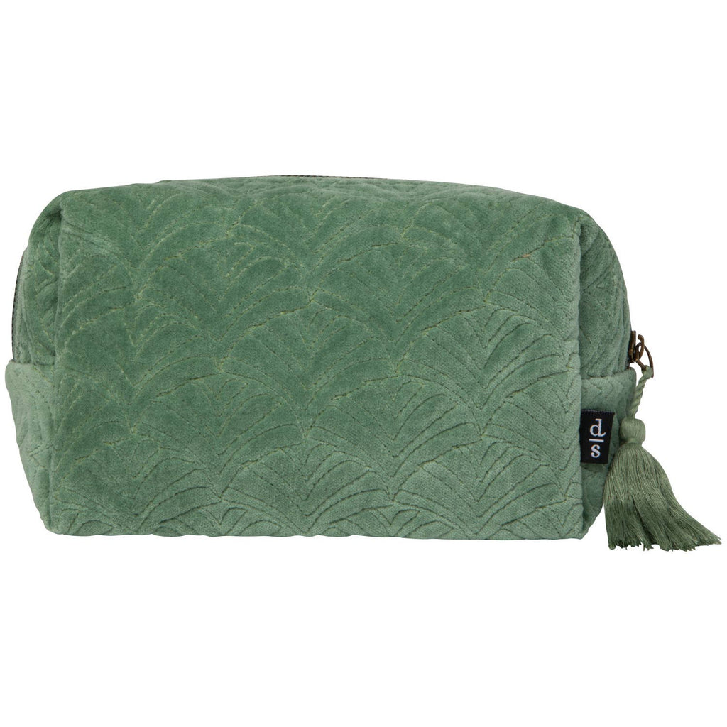 Jade Quilted Cosmetic Bag - Freshie & Zero Studio Shop