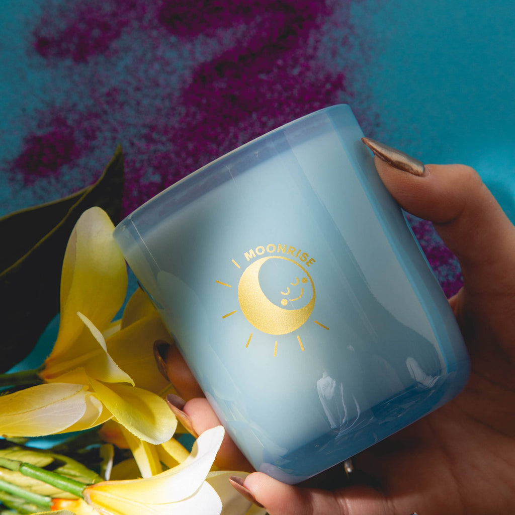 Moonrise - Neroli & Plum Coconut Soy 8oz Candle by Milkjar - Freshie & Zero Studio Shop