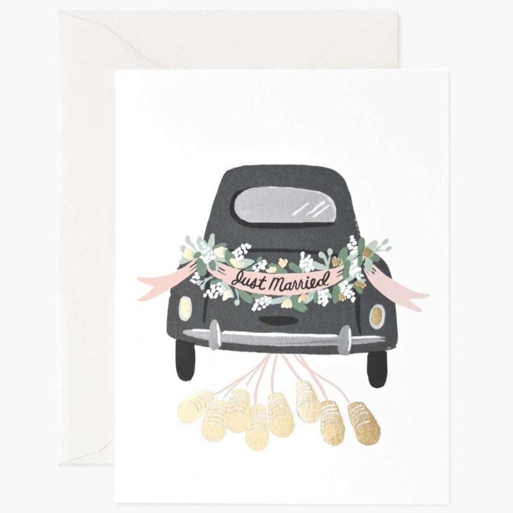 Just Married Card by Rifle Paper Co - Freshie & Zero Studio Shop