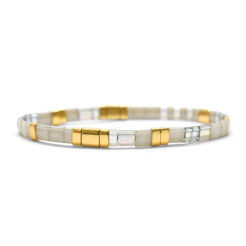 Gratitude: Morse Code Tila Bracelet - Freshie & Zero Studio Shop
