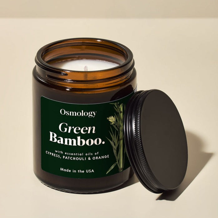 Osmology Apothecary Jar Candle - Cypress Patchouli and Orange - Freshie & Zero Studio Shop