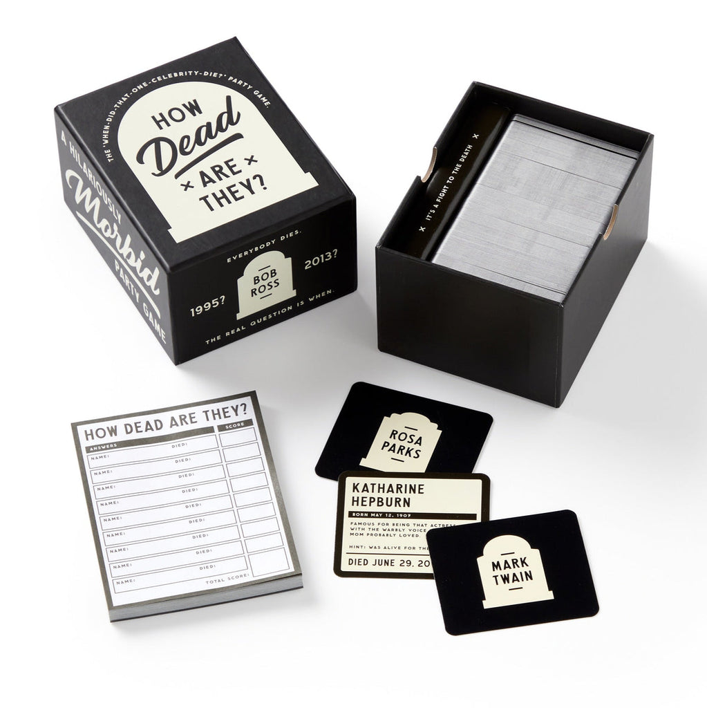 How Dead Are They Trivia Game - Freshie & Zero Studio Shop