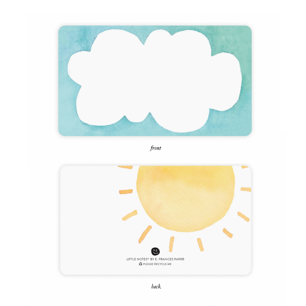 Little Notes Notecards - Sunny Styles - Freshie & Zero Studio Shop