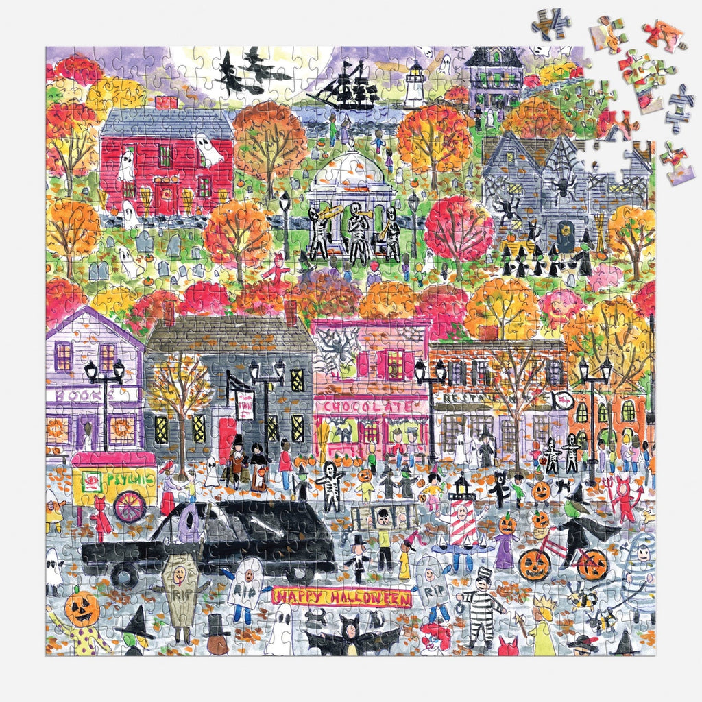 Halloween Parade 500 Piece Puzzle - Freshie & Zero Studio Shop
