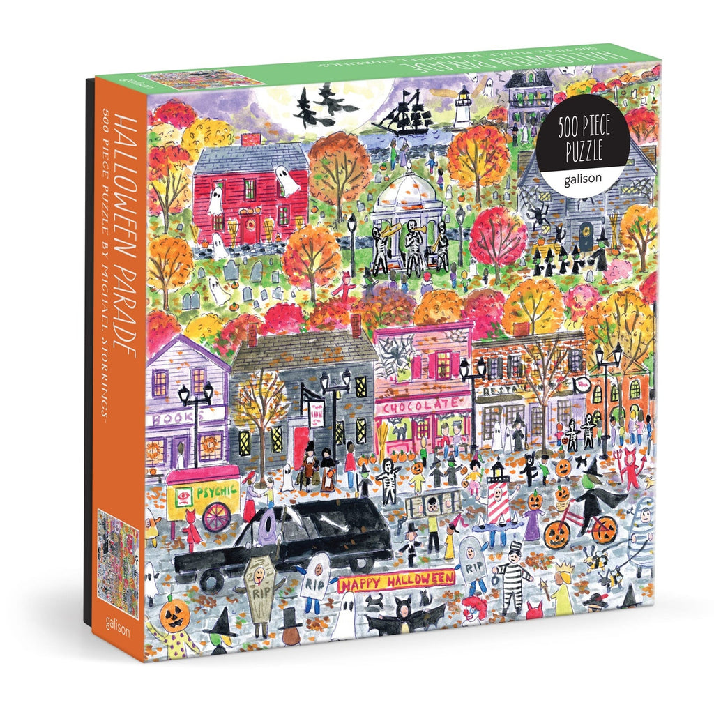 Halloween Parade 500 Piece Puzzle - Freshie & Zero Studio Shop