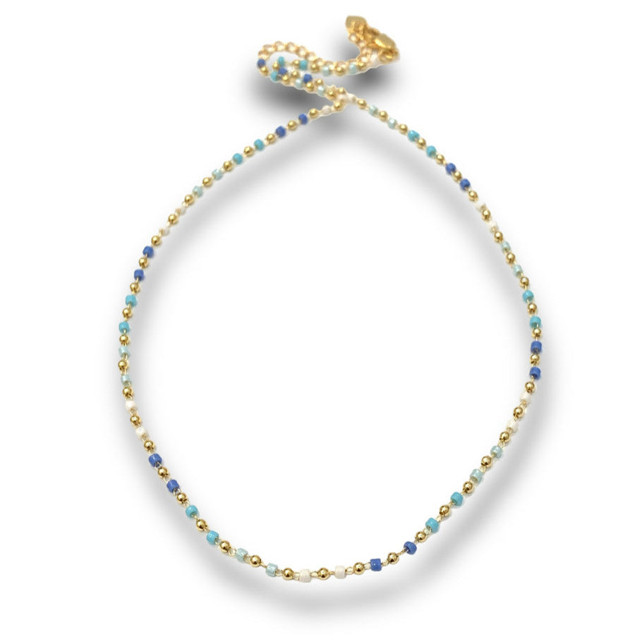 Pacific Aria Delicate Miyuki Beaded Necklace - Freshie & Zero Studio Shop