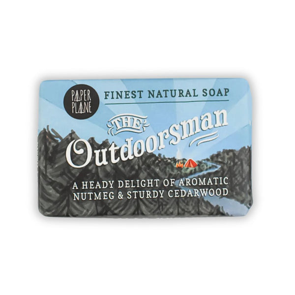 Outdoorsman Soap: Nutmeg & Cedarwood by Paper Plane - Freshie & Zero Studio Shop