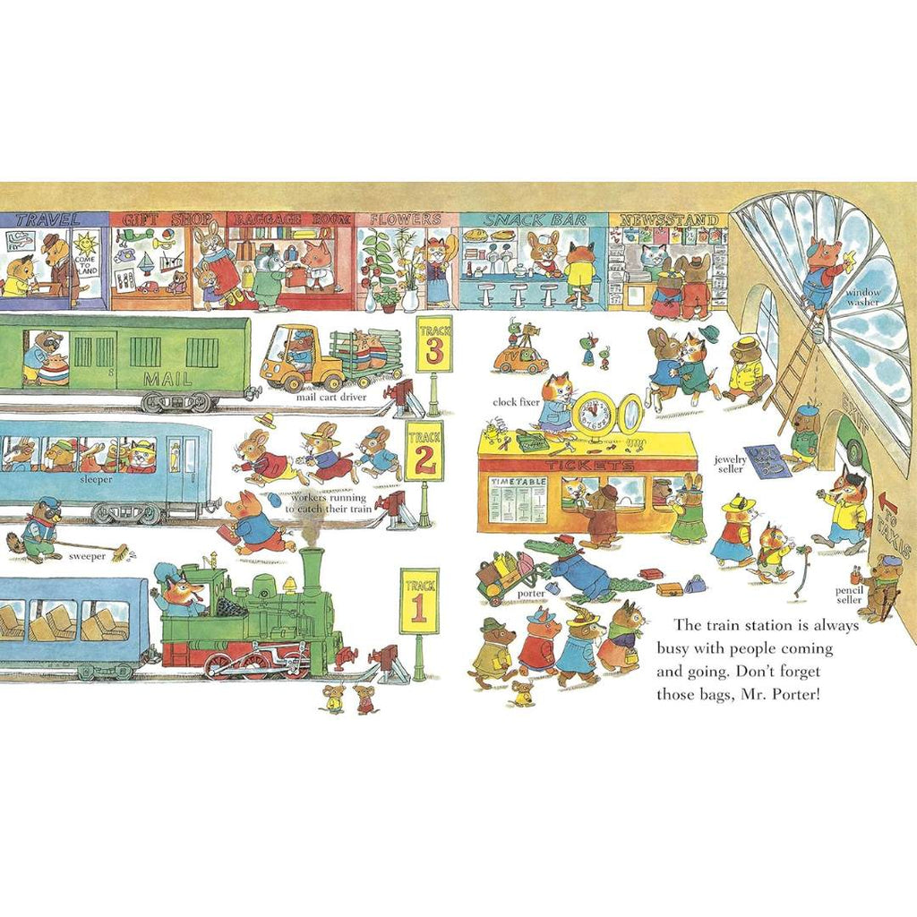 Richard Scarry's Busy Busy People Board Book - Freshie & Zero Studio Shop