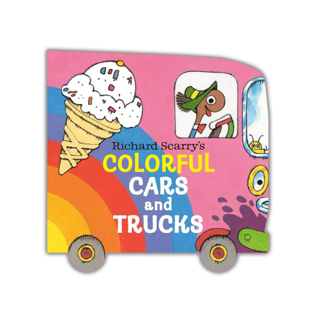 Richard Scarry's Colorful Cars and Trucks Chunky Board Book - Freshie & Zero Studio Shop