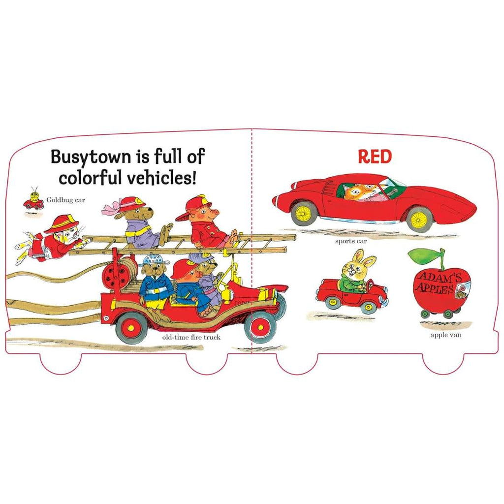 Richard Scarry's Colorful Cars and Trucks Chunky Board Book - Freshie & Zero Studio Shop