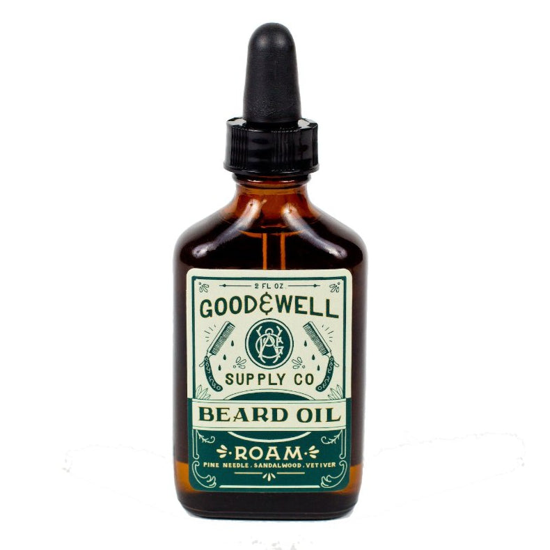 Good & Well Beard Oil: Roam - Freshie & Zero Studio Shop