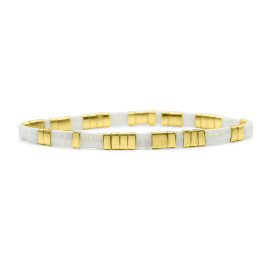 Shine: Morse Code Tila Bracelet - Freshie & Zero Studio Shop