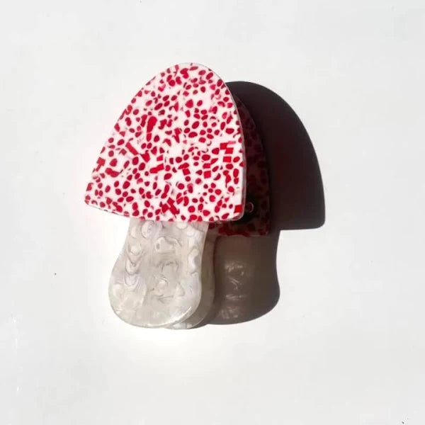 Hair Claw Clip: Mushroom - Freshie & Zero Studio Shop
