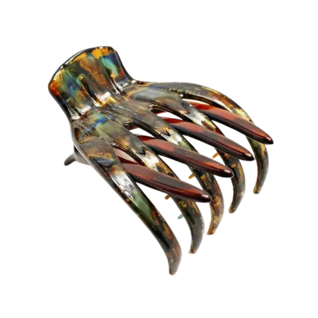 lagoon tortoise french yoga hair claw