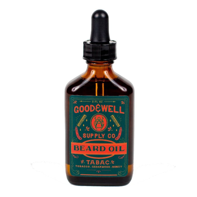 Good & Well Beard Oil: Tabac - Freshie & Zero Studio Shop