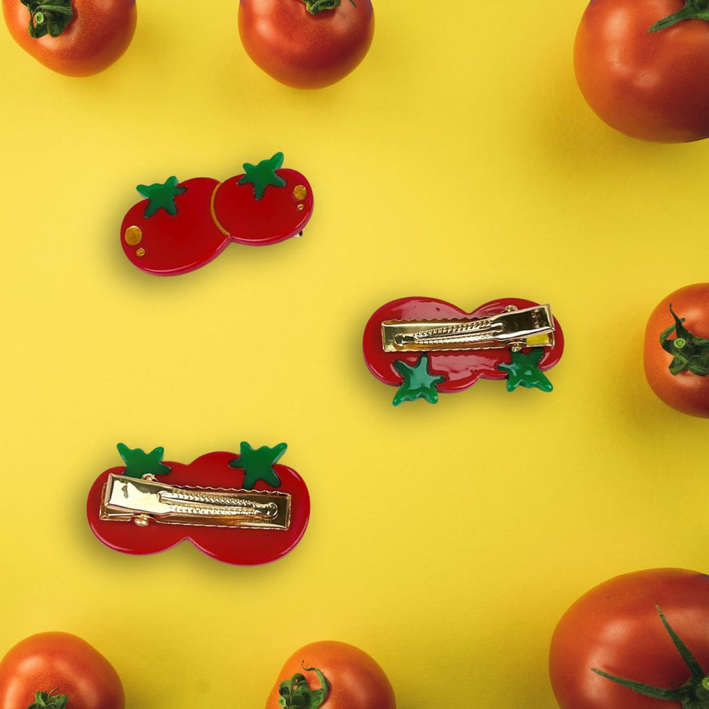 Little Tomatoes Hair Clip Barrette - Freshie & Zero Studio Shop