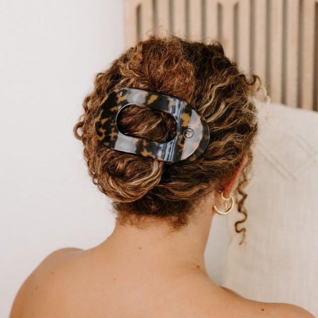 Teleties Large Flat Round Hair Clip - Freshie & Zero Studio Shop