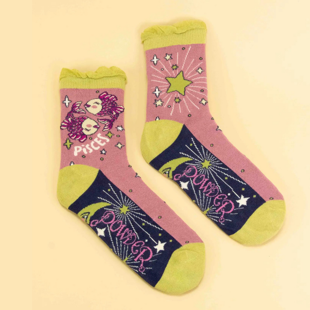Zodiac Socks by Powder UK - Freshie & Zero Studio Shop