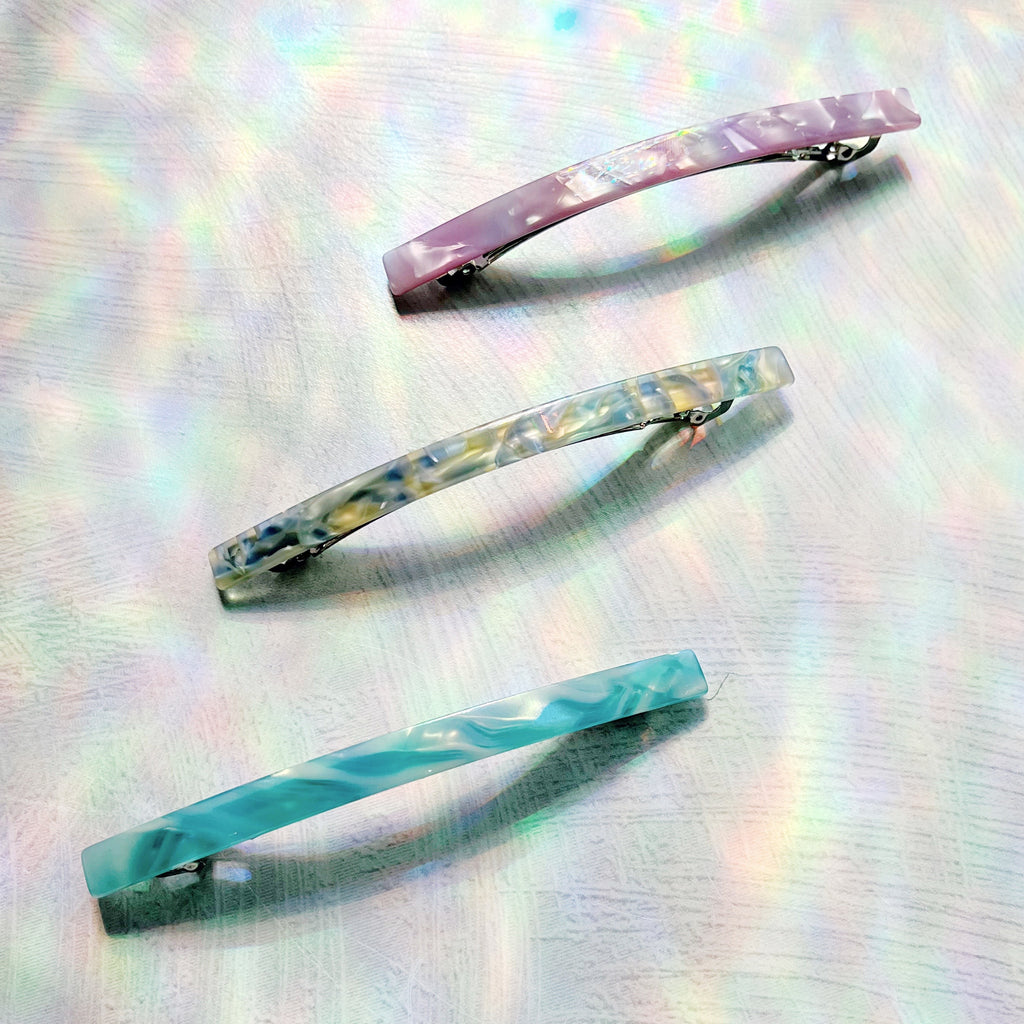 Ultra Thin Curved Barrette - Freshie & Zero Studio Shop