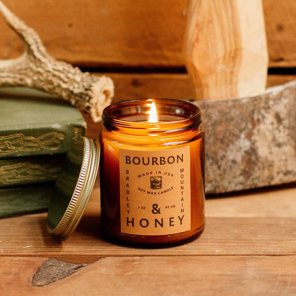 Bourbon & Honey Candle by Bradley Mountain - Freshie & Zero Studio Shop