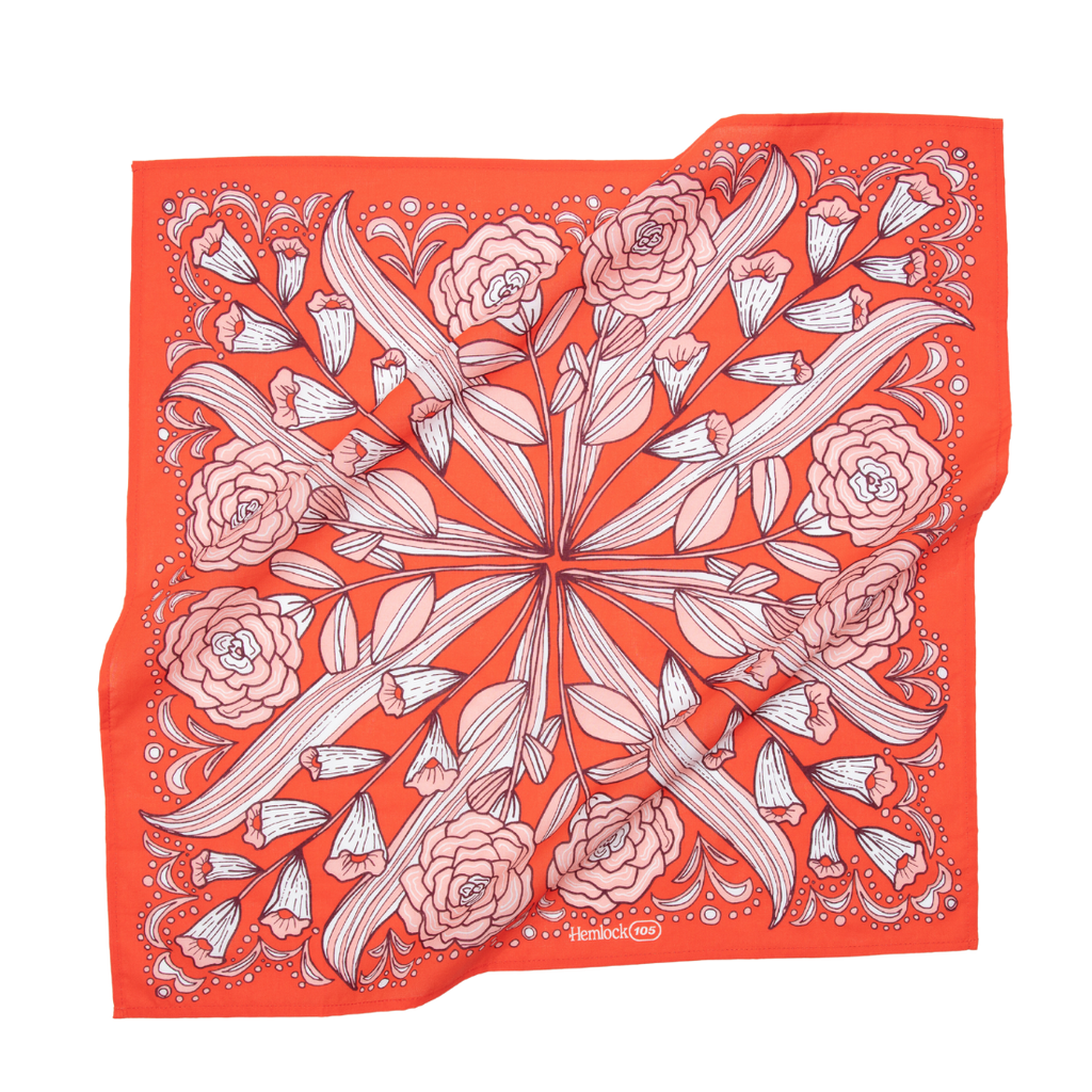 Hemlock Bandana: No. 105 Greta - Freshie & Zero Studio Shop