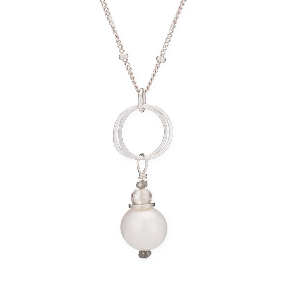 Audrey Necklace - White Pearl - Freshie & Zero