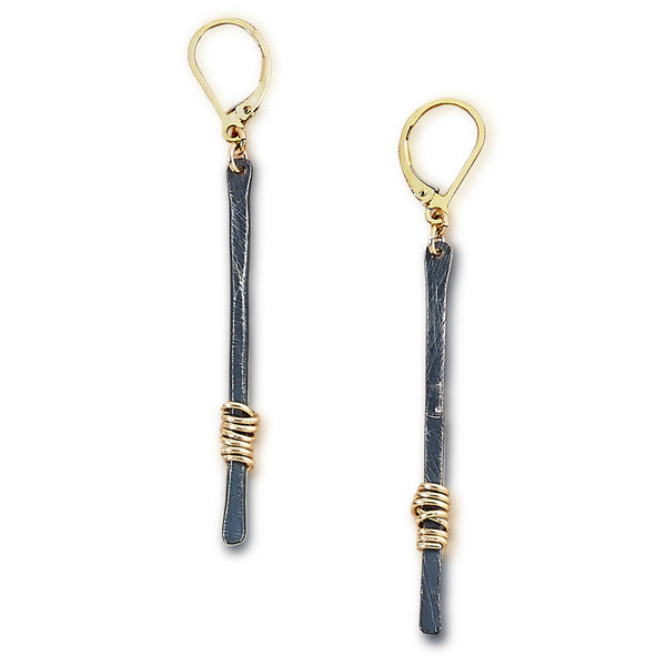 antique stem earrings - Freshie & Zero