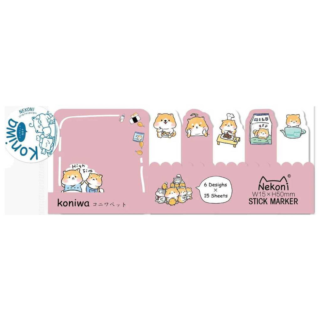 hamster nekoni koniwa sticky note set
