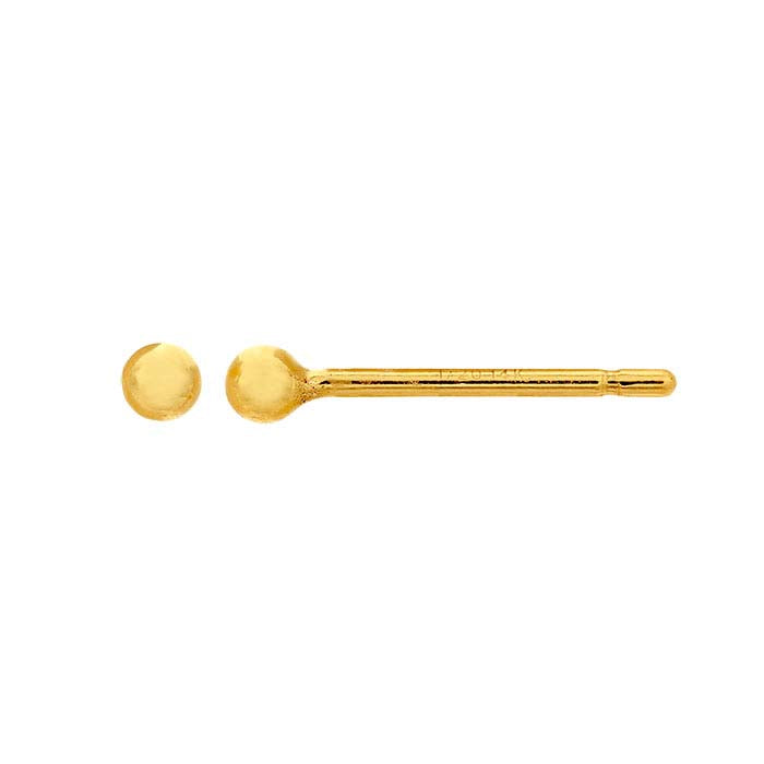 Barely There Gold Studs - Freshie & Zero Studio Shop