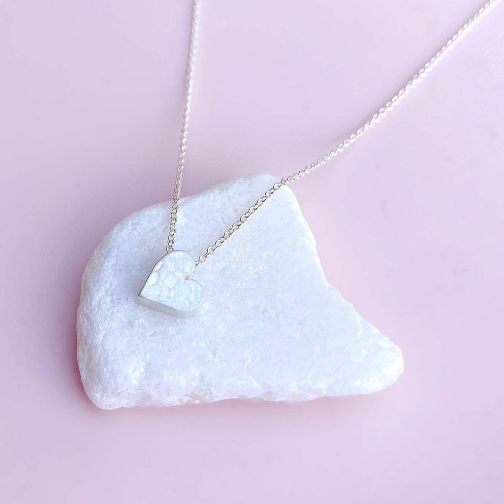 Tiny Mighty Heart Necklace - Freshie & Zero Studio Shop