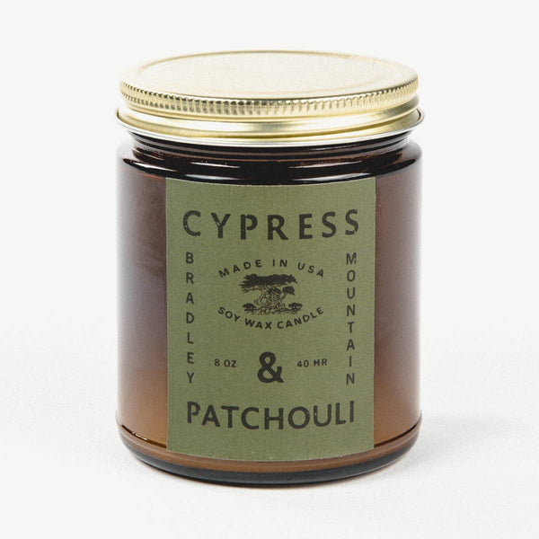 Cypress & Patchouli Candle by Bradley Mountain - Freshie & Zero Studio Shop