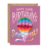 Snow Cone Pop-up - Birthday Card - Freshie & Zero Studio Shop
