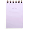 Task Pad Notebook by Shorthand Press: Lilac - Freshie & Zero Studio Shop