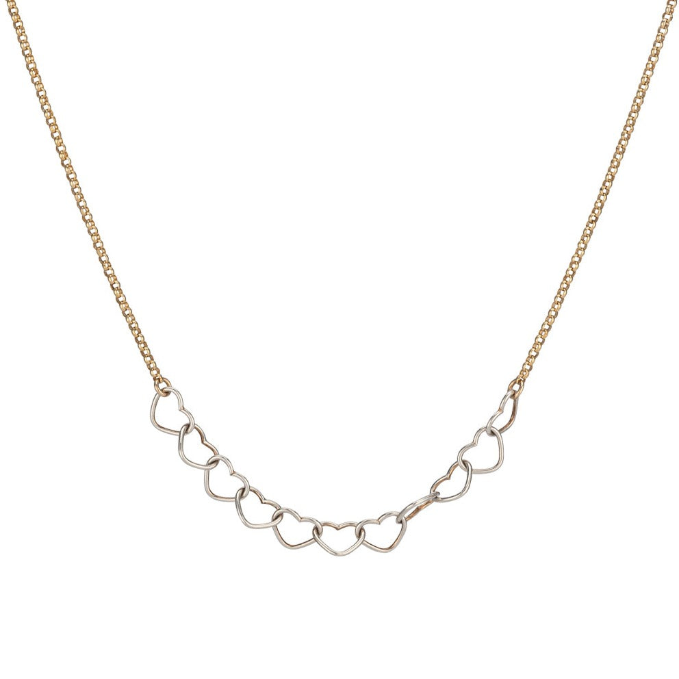 heart garland necklace - Freshie & Zero Studio Shop