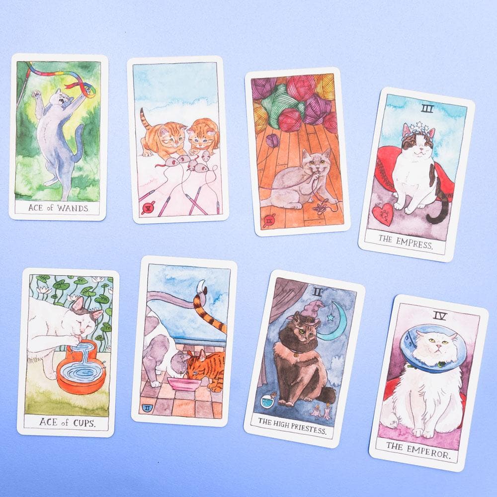 Cat Tarot Deck - Freshie & Zero Studio Shop