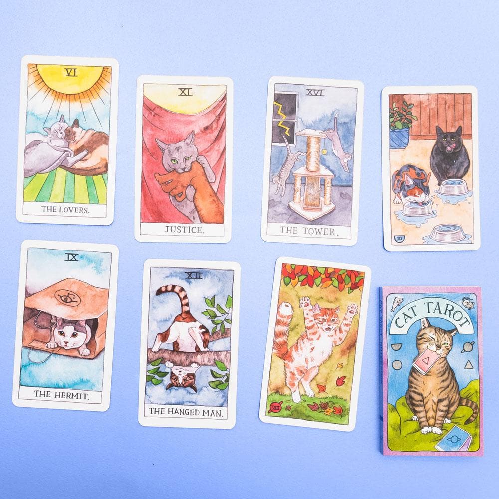 Cat Tarot Deck - Freshie & Zero Studio Shop