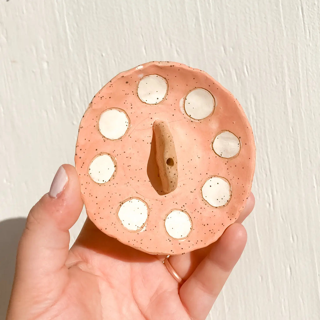 Dots Incense Holder by Honey & Luster - Freshie & Zero Studio Shop