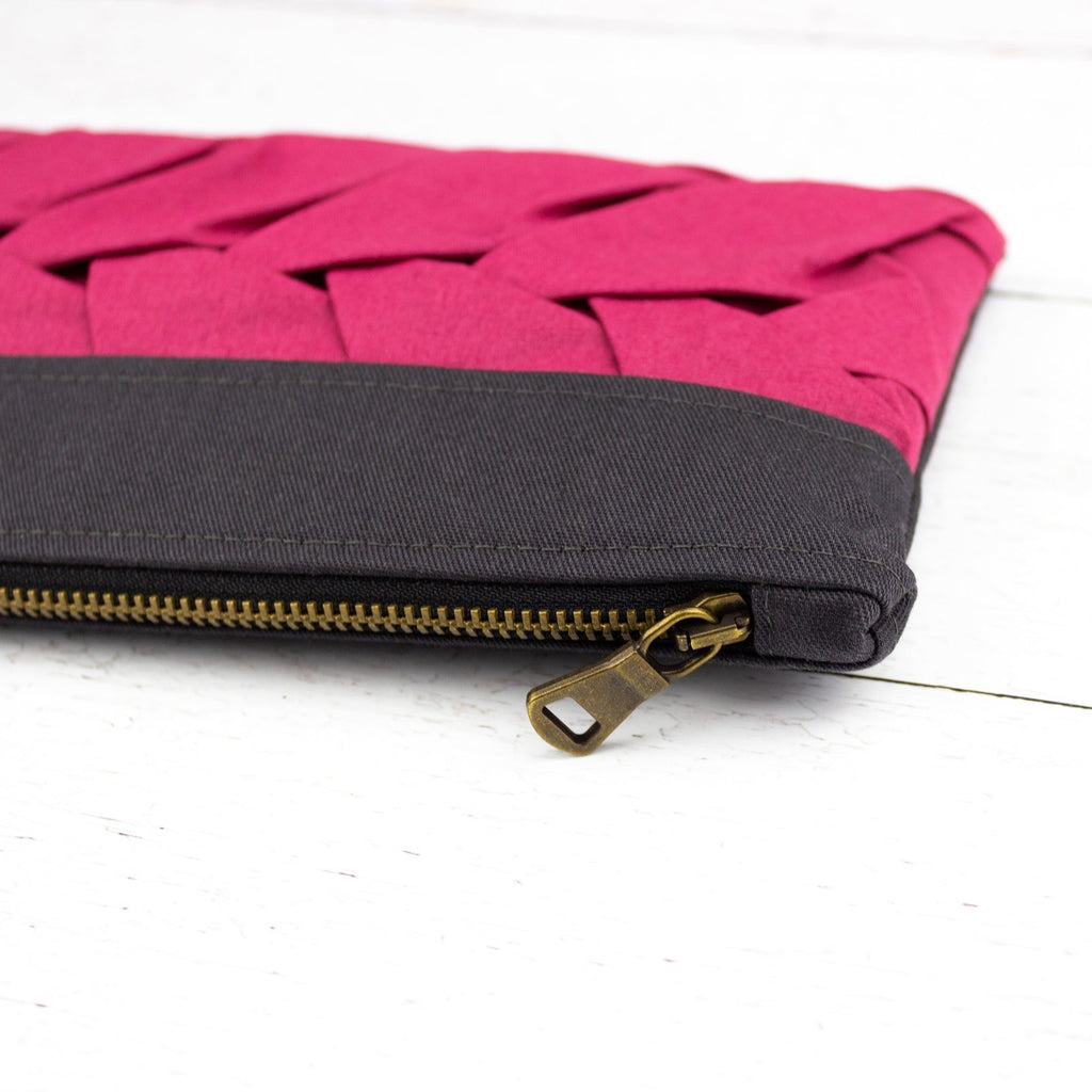 Poppy Origami Makeup Pouch in Pink - Freshie & Zero Studio Shop