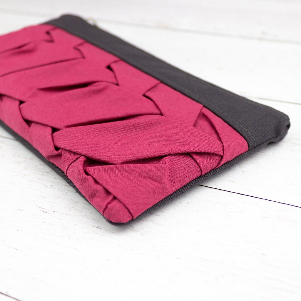 Poppy Origami Makeup Pouch in Pink - Freshie & Zero Studio Shop