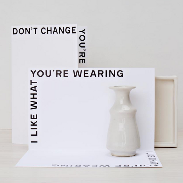 Don't Change Card by Noat Paper - Freshie & Zero Studio Shop