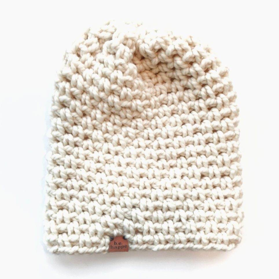 Simple Slouch Knit Beanie - Freshie & Zero Studio Shop