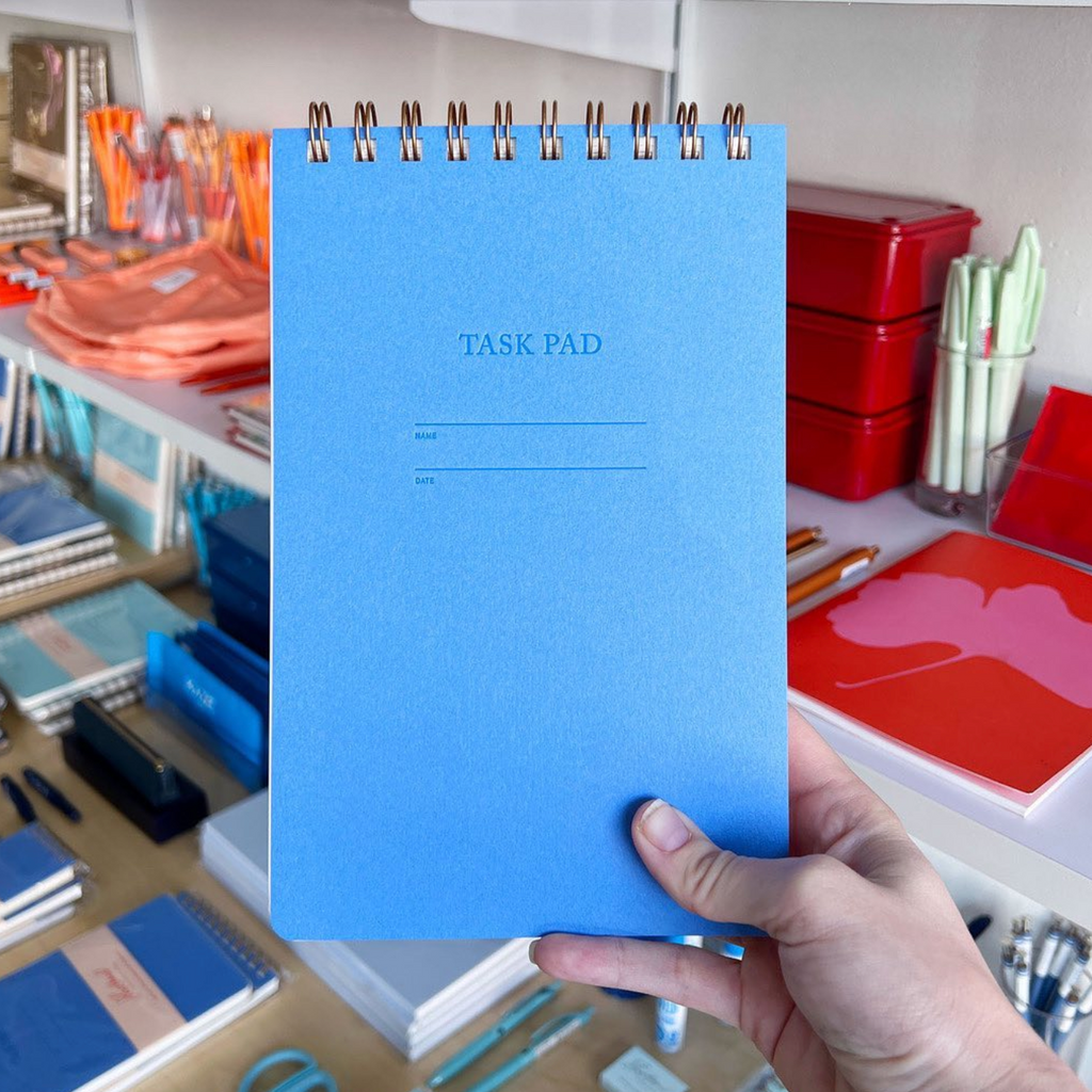 Task Pad Notebook by Shorthand Press: Royal Blue - Freshie & Zero Studio Shop