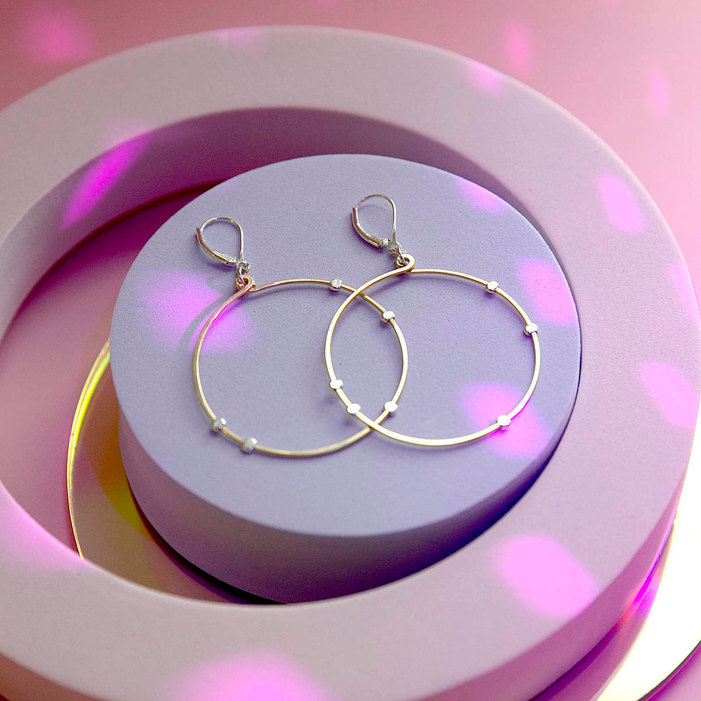 cosmos earrings - Freshie & Zero Studio Shop