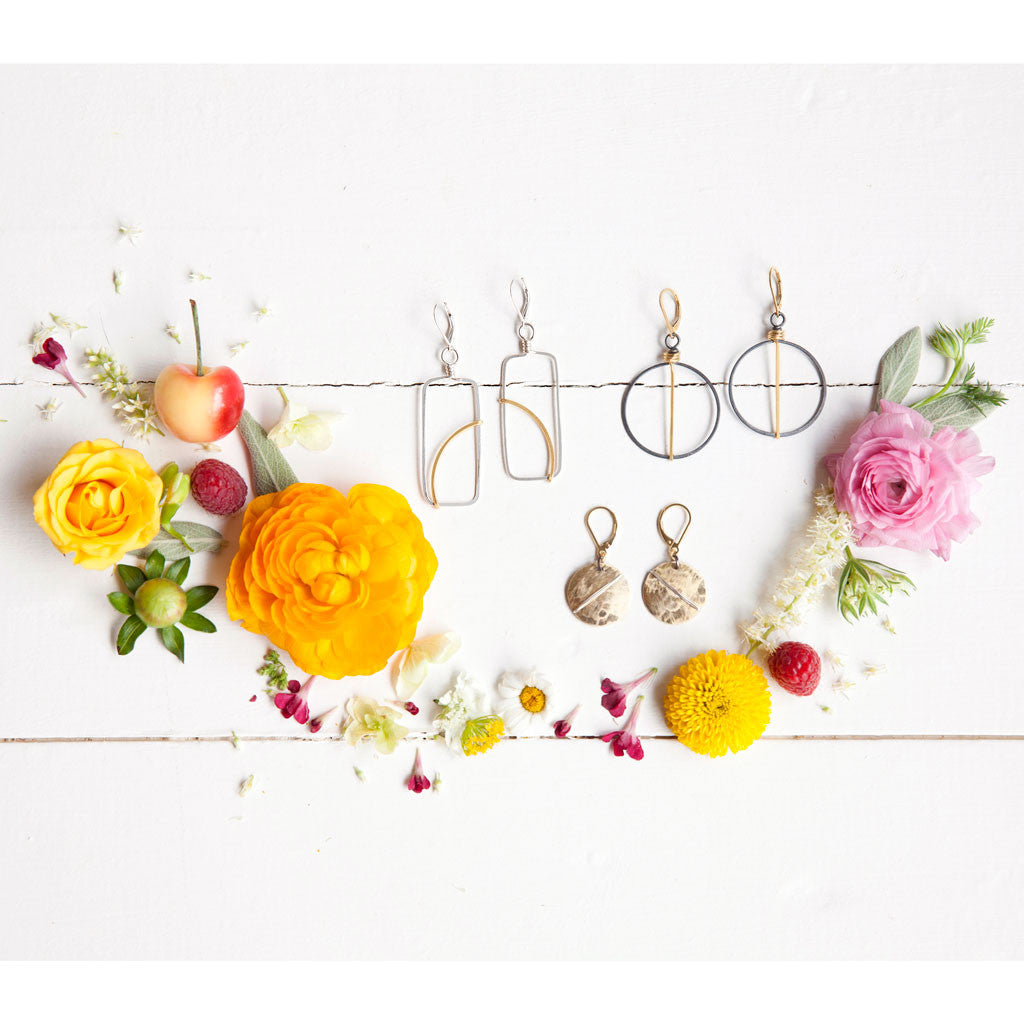 antique striped sweet earrings - Freshie & Zero