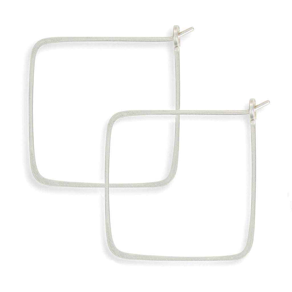 minimal hoops - large square - Freshie & Zero